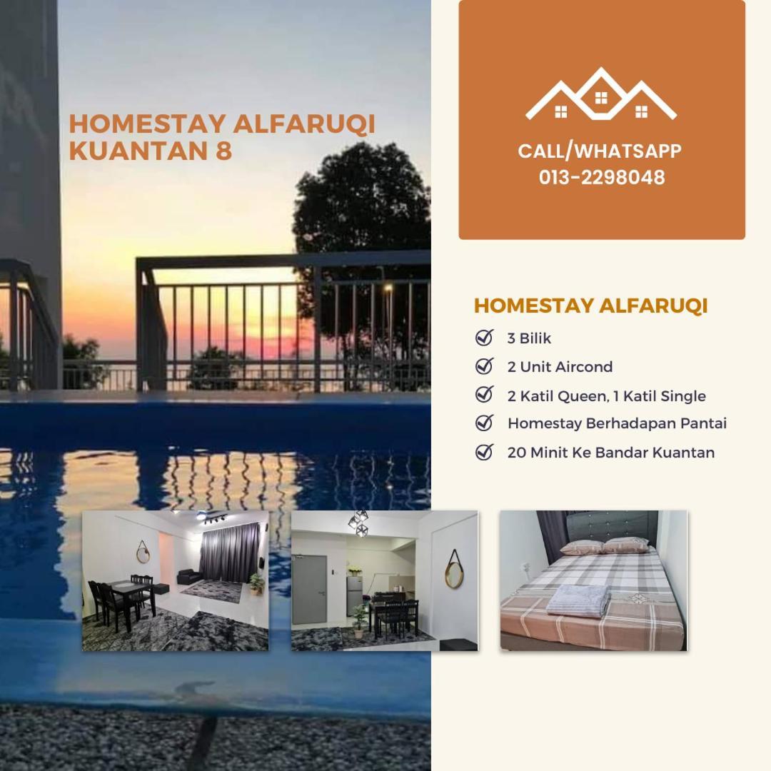 Alfaruqi Homestay Seaview 8 Kuantan Eksteriør billede